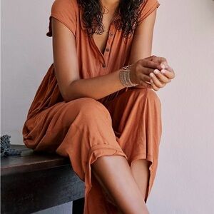 Free People Beach All My Beaches Midi Dress - Size M